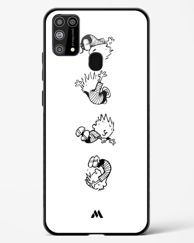 Calvin Hobbes Falling Glass Case Phone Cover-(Samsung)