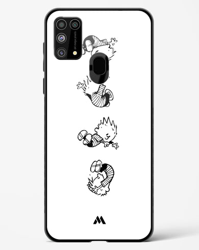 Calvin Hobbes Falling Glass Case Phone Cover-(Samsung)