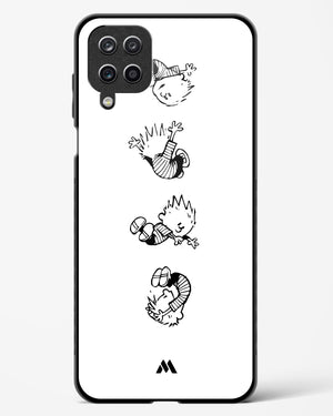 Calvin Hobbes Falling Glass Case Phone Cover (Samsung)