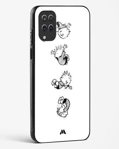 Calvin Hobbes Falling Glass Case Phone Cover (Samsung)