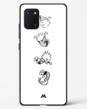 Calvin Hobbes Falling Glass Case Phone Cover (Samsung)