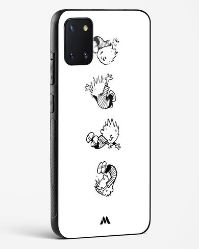 Calvin Hobbes Falling Glass Case Phone Cover-(Samsung)