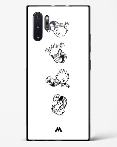 Calvin Hobbes Falling Glass Case Phone Cover-(Samsung)