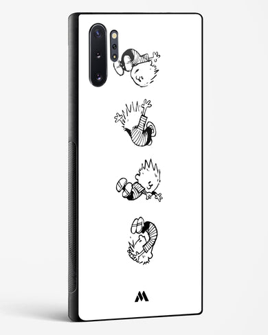 Calvin Hobbes Falling Glass Case Phone Cover-(Samsung)