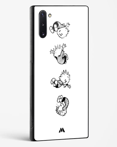 Calvin Hobbes Falling Glass Case Phone Cover-(Samsung)