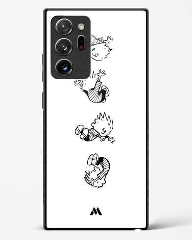 Calvin Hobbes Falling Glass Case Phone Cover-(Samsung)