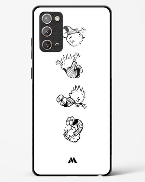 Calvin Hobbes Falling Glass Case Phone Cover (Samsung)