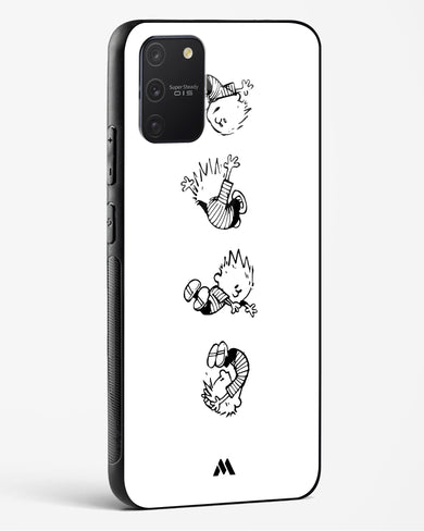 Calvin Hobbes Falling Glass Case Phone Cover-(Samsung)