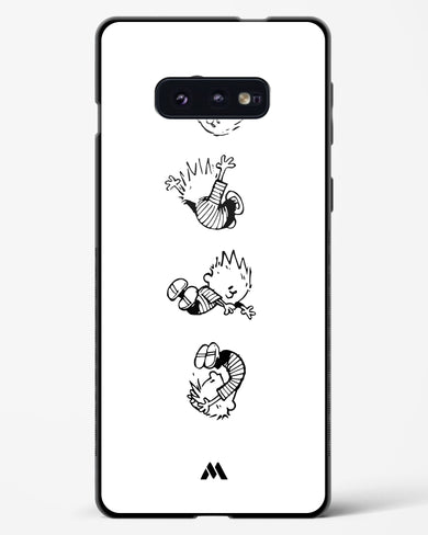 Calvin Hobbes Falling Glass Case Phone Cover-(Samsung)