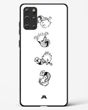 Calvin Hobbes Falling Glass Case Phone Cover (Samsung)