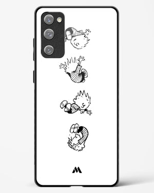 Calvin Hobbes Falling Glass Case Phone Cover (Samsung)