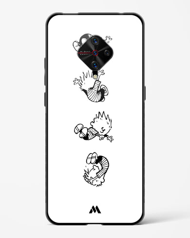 Calvin Hobbes Falling Glass Case Phone Cover (Vivo)