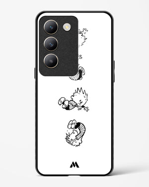 Calvin Hobbes Falling Glass Case Phone Cover (Vivo)