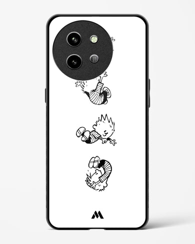 Calvin Hobbes Falling Glass Case Phone Cover (Vivo)