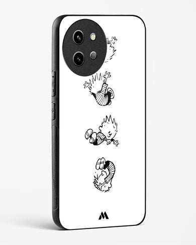 Calvin Hobbes Falling Glass Case Phone Cover (Vivo)