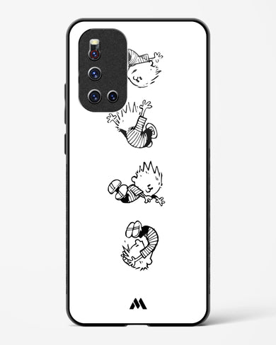 Calvin Hobbes Falling Glass Case Phone Cover (Vivo)