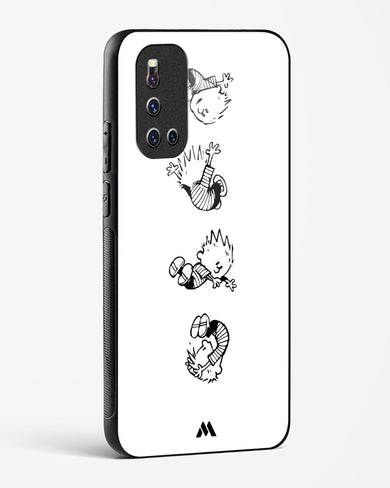 Calvin Hobbes Falling Glass Case Phone Cover (Vivo)