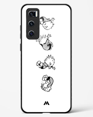 Calvin Hobbes Falling Glass Case Phone Cover-(Vivo)