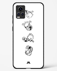 Calvin Hobbes Falling Glass Case Phone Cover (Vivo)