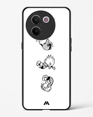 Calvin Hobbes Falling Glass Case Phone Cover (Vivo)