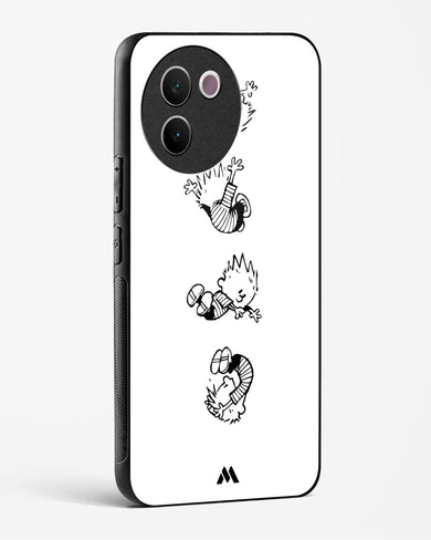 Calvin Hobbes Falling Glass Case Phone Cover (Vivo)