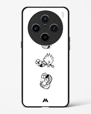 Calvin Hobbes Falling Glass Case Phone Cover (Vivo)