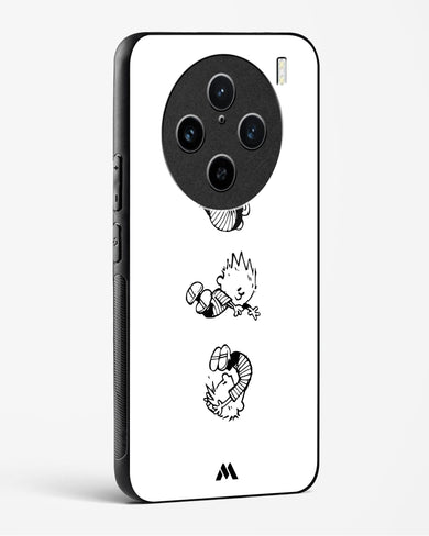 Calvin Hobbes Falling Glass Case Phone Cover (Vivo)