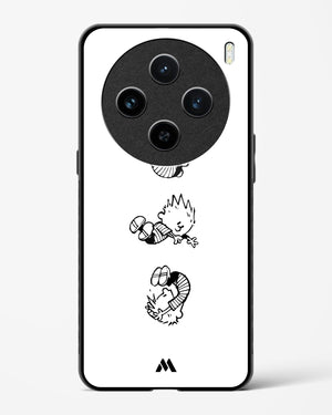 Calvin Hobbes Falling Glass Case Phone Cover (Vivo)