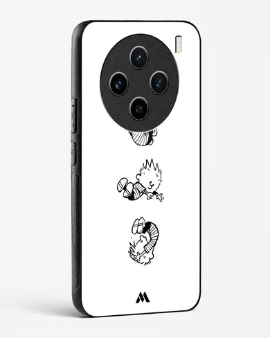 Calvin Hobbes Falling Glass Case Phone Cover (Vivo)