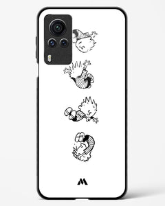 Calvin Hobbes Falling Glass Case Phone Cover (Vivo)