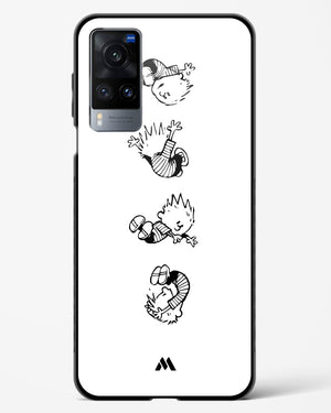Calvin Hobbes Falling Glass Case Phone Cover (Vivo)