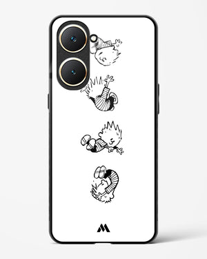Calvin Hobbes Falling Glass Case Phone Cover (Vivo)