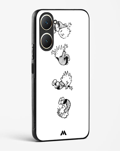 Calvin Hobbes Falling Glass Case Phone Cover (Vivo)