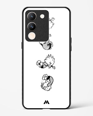 Calvin Hobbes Falling Glass Case Phone Cover (Vivo)