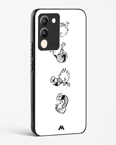Calvin Hobbes Falling Glass Case Phone Cover (Vivo)