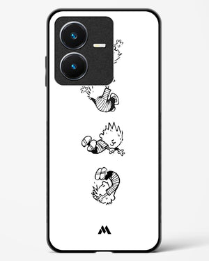 Calvin Hobbes Falling Glass Case Phone Cover-(Vivo)