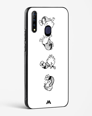 Calvin Hobbes Falling Glass Case Phone Cover-(Vivo)