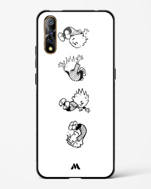 Calvin Hobbes Falling Glass Case Phone Cover (Vivo)