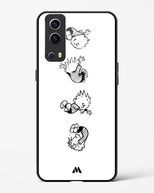 Calvin Hobbes Falling Glass Case Phone Cover (Vivo)