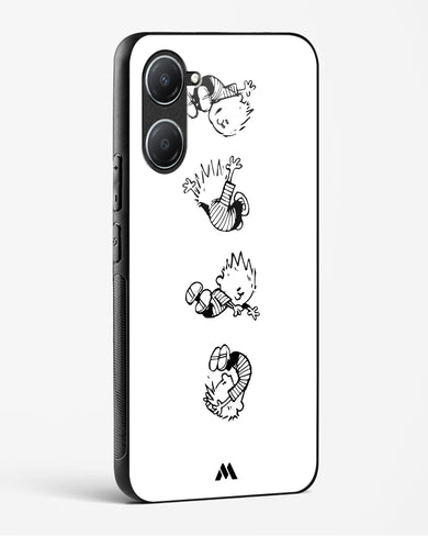Calvin Hobbes Falling Glass Case Phone Cover (Vivo)