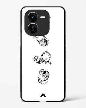 Calvin Hobbes Falling Glass Case Phone Cover (Vivo)