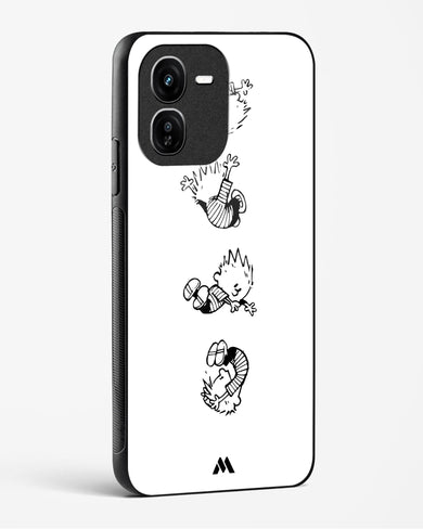 Calvin Hobbes Falling Glass Case Phone Cover (Vivo)
