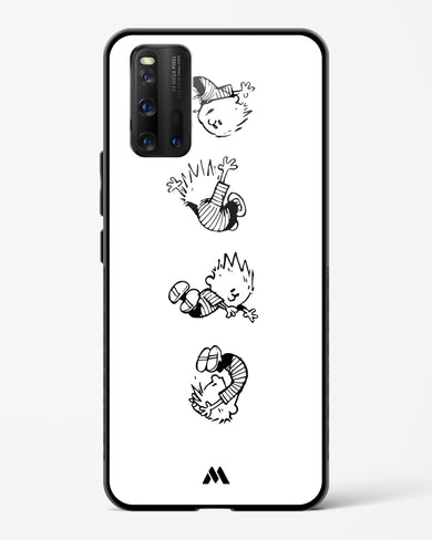 Calvin Hobbes Falling Glass Case Phone Cover-(Vivo)