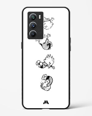 Calvin Hobbes Falling Glass Case Phone Cover (Vivo)