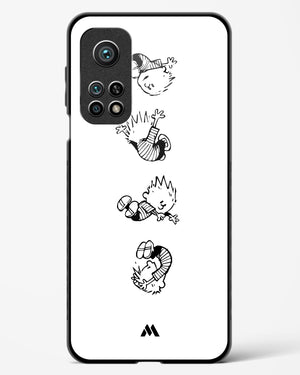 Calvin Hobbes Falling Glass Case Phone Cover (Xiaomi)