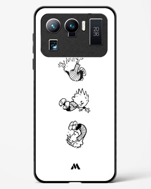 Calvin Hobbes Falling Glass Case Phone Cover-(Xiaomi)