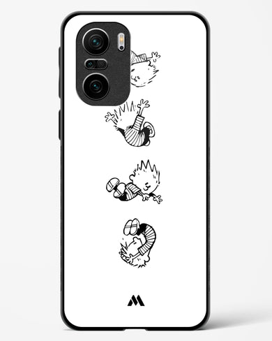 Calvin Hobbes Falling Glass Case Phone Cover-(Xiaomi)