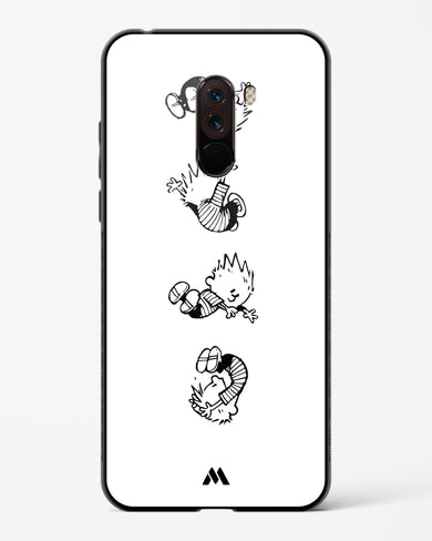 Calvin Hobbes Falling Glass Case Phone Cover-(Xiaomi)