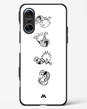 Calvin Hobbes Falling Glass Case Phone Cover (Xiaomi)