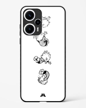 Calvin Hobbes Falling Glass Case Phone Cover (Xiaomi)